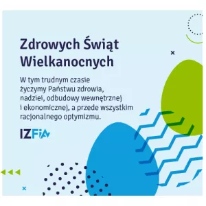 kartka z życzeniami wielkanocnymi