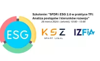 logo esg i ttuł szkolenia